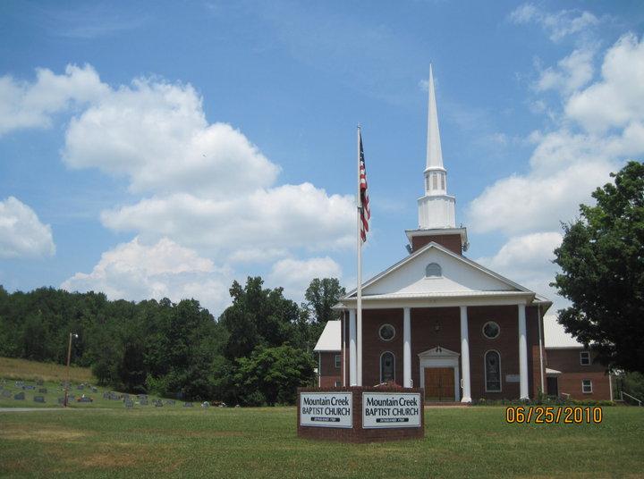 Mountain Creek Front Pic from Mountain Creek Baptist Church in